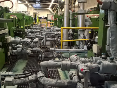 isolation de panoplies d'alimentation de machines